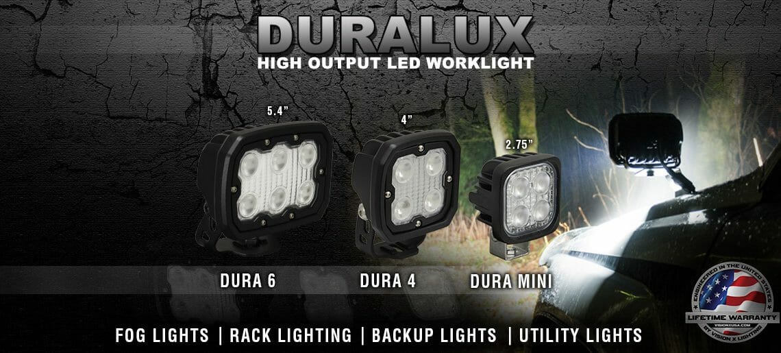 What are some different types of LED work lights?
