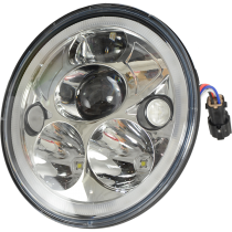 7" VX Series LED Headlight E-mark\ADR