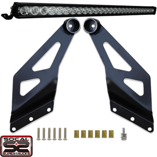 Dodge Ram Trucks Roof 50" Light Bar Mount and XPR Light Bar by SoCal