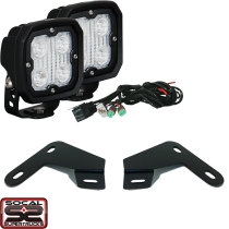 Ford F150/Raptor Rear Bumper Back-Up Mount Light Kit