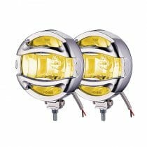 6" 100 Watt Halogen Euro Lamp with Rock Guard