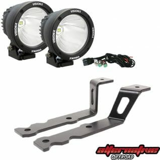 Chevy Avalanche Hood Mount Light Kit by Alternative Offroad
