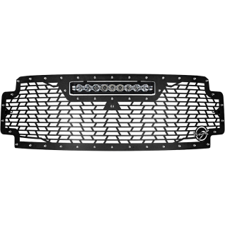 Light Bar Grille, 2017-Current Ford Super Duty