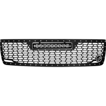 Light Bar Grille, 2011-2014 Chevrolet Silverado 2500/3500