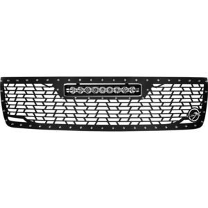 Light Bar Grille, 2011-2014 Chevrolet Silverado 2500/3500