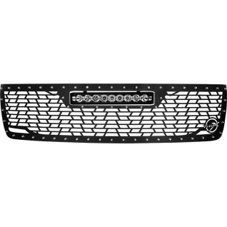 Light Bar Grille, 2011-2014 Chevrolet Silverado 2500/3500