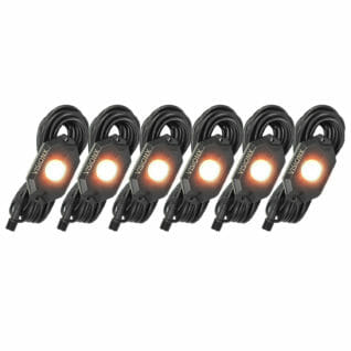 9 Watt LED Rock Light 6 Pod Kit