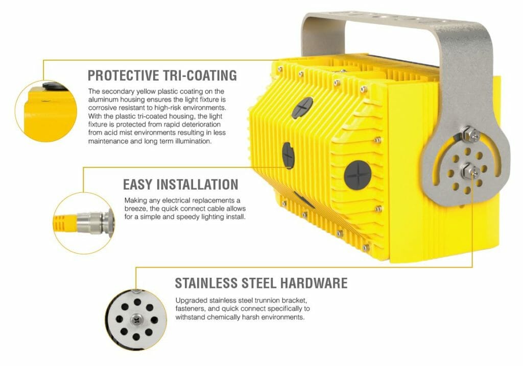 Corrosion Resistant 10 WATT LED Light Vision X USA