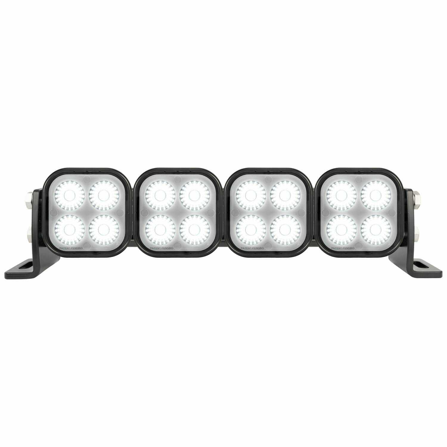 12 Straight Frosted Faceplate Vision X Lighting 4512000 UNITE Series Modular LED Light Bar Spot Beam 4 White Spot 12 Straight Frosted Faceplate Vision X Lighting 4512000 UNITE Series Modular LED Light Bar Spot Beam 4 White Spot